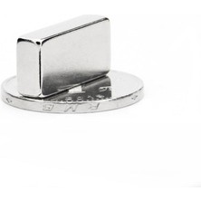Mıknatıs Avm Köşeli Güçlü Neodyum Mıknatıs - 20x10x5 mm (2 Adet Set)