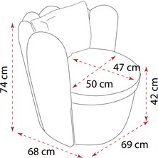 Resmet Reconcept Krokus Berjer Tekli Koltuk