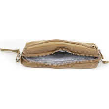 Nemo Bags Kadın Büyük Cüzdan Su Geçirmez 4 Gözlü Bileklikli ve Askılı (1.30CM) 20X12CM
