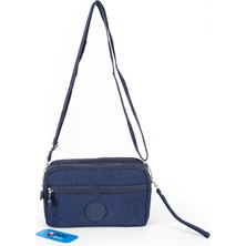 Nemo Bags Kadın Büyük Cüzdan Su Geçirmez 4 Gözlü Bileklikli ve Askılı (1.30CM) 20X12CM