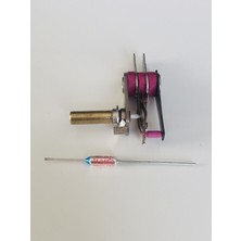 Expermarket Karaca Tost Makinesi Termostatı ve Sigortası Mil Uzunluğu 2 5 cm 220 Volt + Termistör ( Sigorta )