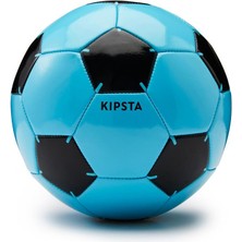 Telvesse Kipsta Futbol Topu F100 First Kick 9 Yaş Altı + 3 Numara  Yeni Seri Mavi