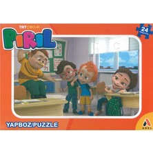 Trt Çocuk Pırıl 24 Parça Frame Puzzle (24X34CM)-2022