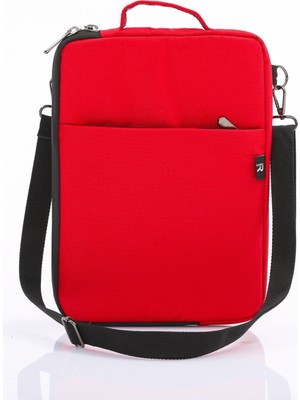 Roxbros iPad Pro 11 2021 A2459, A2461 11" Inç Tablet Çantası Kırmızı