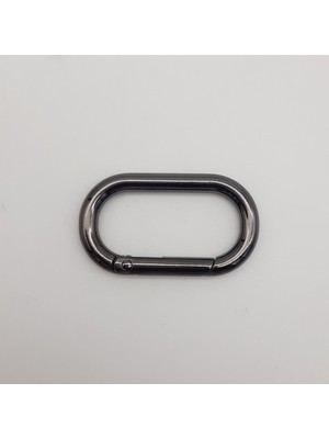 Angel Çanta Aksesuar Füme Büyük Boy Ovalize Yaylı Halka