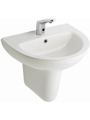 Seramiksan Terra Lavabo 60 cm + Yarım Ayak