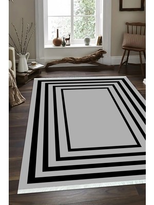 Napoli Home Dijital Baskılı Kaymaz Taban Yıkanabilir Modern Salon Halısı Mutfak Halısı ve Yolluk NH-SD-756