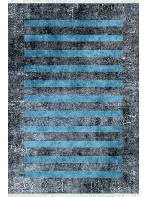 Napoli Home Dijital Baskılı Kaymaz Taban Yıkanabilir Modern Salon Halısı Mutfak Halısı ve Yolluk NH-SD249