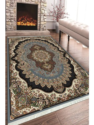 Napoli Home Dijital Baskılı Kaymaz Taban Yıkanabilir Modern Salon Halısı Mutfak Halısı ve Yolluk Nh-Ht-52