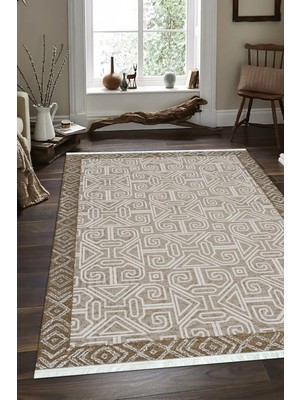 Napoli Home Dijital Baskılı Kaymaz Taban Yıkanabilir Modern Salon Halısı Mutfak Halısı ve Yolluk NH-SD-998