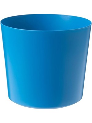 IKEA Omfang Dekoratif Mavi Saksı 15 cm Çelik