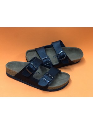 Kafkaslar Iki Tokalı Tam Ortopedik Ter Yapmaz Birkenstock Model Bay Bayan Terlik              Neon