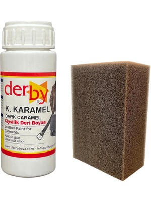 Derby Special Deri Boyası / Mont - Eşya - Çanta - Cüzdan - Kemer 100 ml - Kartela Renkleri