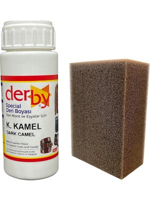 Derby Special Deri Boyası / Mont - Eşya - Çanta - Cüzdan - Kemer 100 ml - Kartela Renkleri