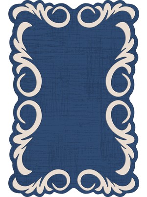 Napoli Home Dijital Baskılı Kaymaz Taban Yıkanabilir Lazer Kesim Salon Halısı ve Yolluk NH-LZR-HT-1028
