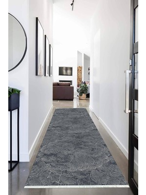 Napoli Home Dijital Baskılı Kaymaz Taban Yıkanabilir Modern Desenli Koridor Halısı Yolluk NHU-HT-254