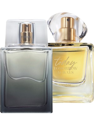Avon Tta Today Erkek Edt 75 Ml. ve Tta Today Kadın Edp 50 Ml. Parfüm Paketi