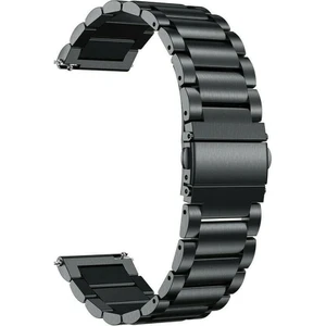 Huawei Watch Gt 3 Pro Uyumlu Metal Kordon Premium Paslanmaz Çelik Kayış Baklalı Model