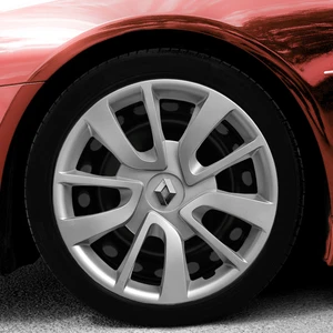 Renault Megane 2 15 Inç Jant Kapağı Amblemli Gri 4'lü Set 101