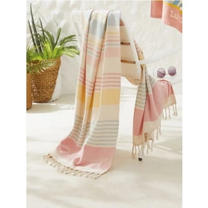 Cotton Therapy Lulu 90X160 cm Plaj Havlu Duş Deniz Havuz Havlusu  Pamuklu