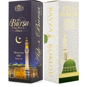 Medine Ravza Kokusu ve Bursa Ulu Cami Kokusu Sprey 400 Ml.