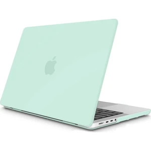 Apple 16" Macbook Pro M1 A2485 Su Yeşili Kılıf Koruyucu Kapak