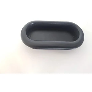 Nsp Mobilya Kulbu Gömme Oval Siyah 36MM*80MM