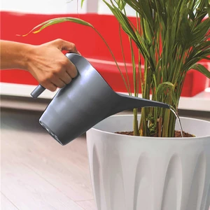 Serinova SK01 Çiçek Saksı Sulama Kabı 1 Litre Antrasit