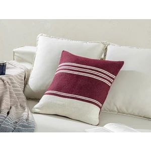 English Home Moneta Dokuma Kırlent Kılıfı 45 x 45 cm Bordo