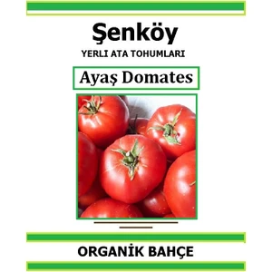 Yerli Ayaş Domates Tohumu Doğal Ata Tohum Pakette 20 Tohum + Hediye Sebze Tohumu