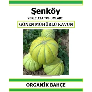 Yerli Gönen Mühürlü Kavun Tohumu Doğal Ata Tohum Pakette 20 Tohum + Hediye Sebze Tohumu