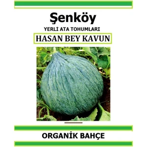 Yerli Hasan Bey Kavun Tohumu Doğal Ata Tohum Pakette 20 Tohum + Hediye Sebze Tohumu