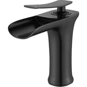 Lavabo Bataryası Şelale Siyah
