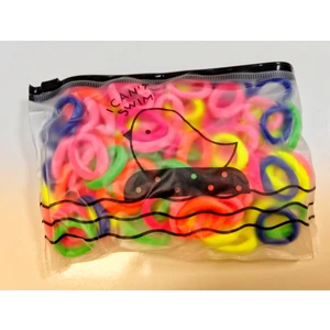 Çoklu Renkli Lastik Toka