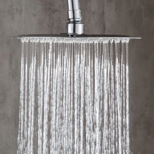 Tepe Duş Başlığı Kare Slim 304 Metal 40X40 cm