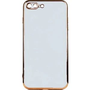 Iphone 8 Plus Parlak Kenarlı Bark Silikon Kılıf