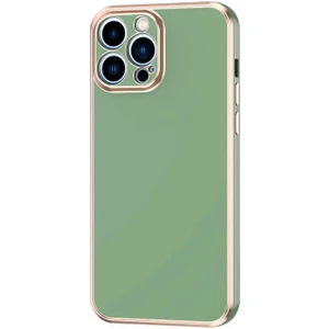 Iphone 13 Pro Max Parlak Kenarlı Bark Silikon Kılıf