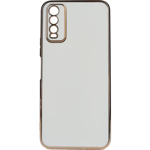 Vivo Y11S Parlak Kenarlı Bark Silikon Kılıf