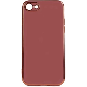 Iphone 7 Parlak Kenarlı Bark Silikon Kılıf Ekran Koruyucu