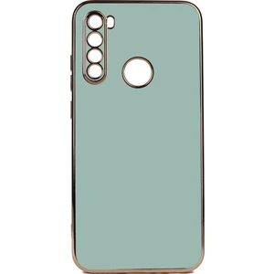 Xiaomi Redmi Note 8 Parlak Kenarlı Bark Silikon Kılıf