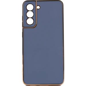 Samsung Galaxy S21 Fe Parlak Kenarlı Bark Silikon Kılıf Ekran Koruyucu