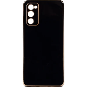 Samsung Galaxy S20 Fe Parlak Kenarlı Bark Silikon Kılıf Ekran Koruyucu