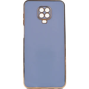 Xiaomi Redmi Note 9 Pro Parlak Kenarlı Bark Silikon Kılıf Ekran Koruyucu