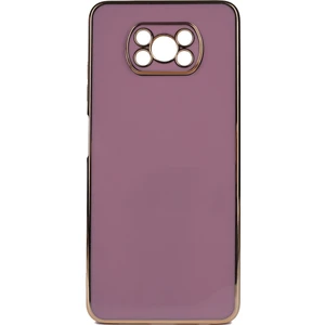 Xiaomi Poco X3 Nfc Parlak Kenarlı Bark Silikon Kılıf Ekran Koruyucu