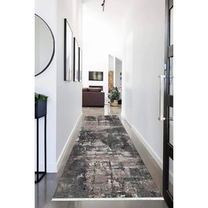Napoli Home Dijital Baskılı Kaymaz Taban Yıkanabilir Modern Desenli Koridor Halısı Yolluk NHU-HY-1105