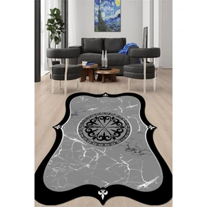 Napoli Home Dijital Baskılı Kaymaz Taban Yıkanabilir Lazer Kesim Salon Halısı ve Yolluk NH-LZR-SD-671