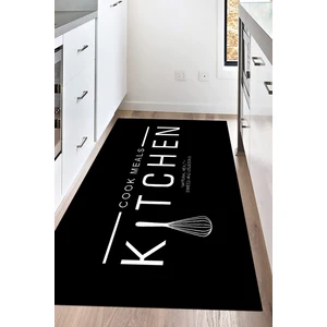 Napoli Home Dijital Baskılı Kaymaz Taban Yıkanabilir Kitchen Yazılı Mutfak Halısı NHM-SD-518