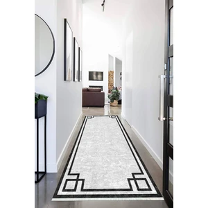 Napoli Home Dijital Baskılı Kaymaz Taban Yıkanabilir Modern Desenli Koridor Halısı Yolluk NHU-HT-363