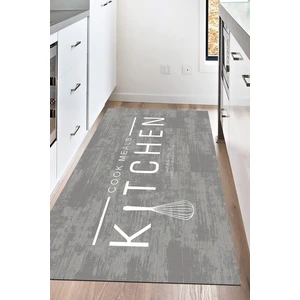 Napoli Home Dijital Baskılı Kaymaz Taban Yıkanabilir Kitchen Yazılı Mutfak Halısı NHM-SD-521