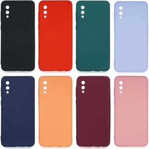 Samsung Galaxy A02 Kılıf Içi Kadife Lansman Kapak